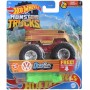 MATTEL HOT WHEELS Auto Monster Trucks Kaskadérské kousky set s vrakem kov