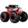 MATTEL HOT WHEELS Auto Monster Trucks Kaskadérské kousky set s vrakem kov