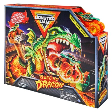 SPIN MASTER Monster Jam Souboj s drakem herní set dráha s autíčkem