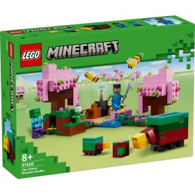 LEGO MINECRAFT Zahrada s rozkvetlými třešněmi 21260 STAVEBNICE