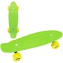 Skateboard dětský pennyboard zelený 43cm plastové osy žlutá kola