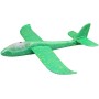 Letadlo soft házecí polystyrenové na házení na baterie Světlo 4 barvy