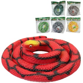 Had 75cm gumové zvířátko 6 barev v sáčku