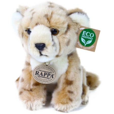 PLYŠ Gepard sedící 18cm Eco-Friendly *PLYŠOVÉ HRAČKY*