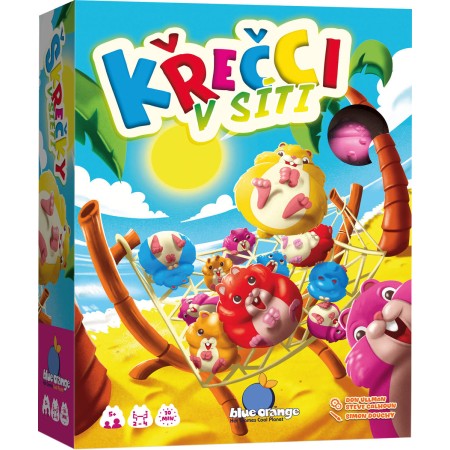 HRA Křečci v síti rodinná balanční *SPOLEČENSKÉ HRY*