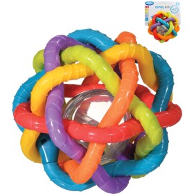 PLAYGRO Míček baby ohebný chrastící s kuličkami nový pro miminko
