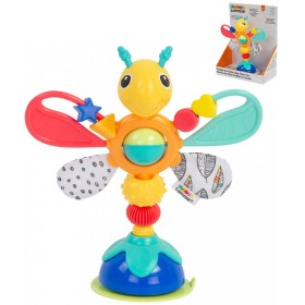 LAMAZE Baby světluška Freddie s přísavkou ke stolování pro miminko