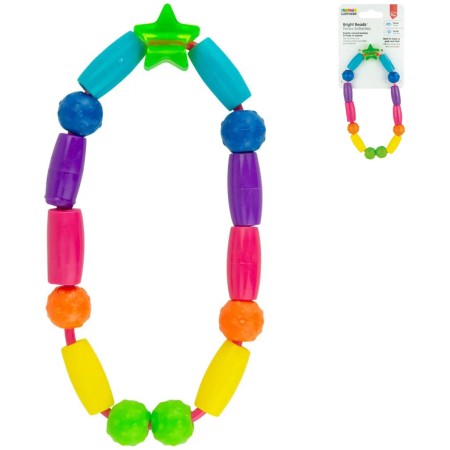 LAMAZE Kousací baby korálky barevné kousátko pro miminko