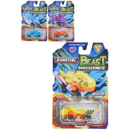 Teamsterz auto kovové příšerka Beast machines 8cm volný chod různé druhy