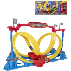 Teamsterz Turbo Twister dráha s loopingy herní set s 5 autíčky na baterie