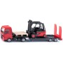 SIKU Auto tahač MAN + vysokozdvižný vozík Linde Forklift kov 1763