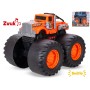 Auto monster truck velká kola 28cm na baterie Světlo Zvuk 2 barvy