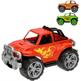 Auto terénní 35cm SUV Monster velká kola různé barvy plast