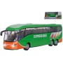 KIDS GLOBE Autobus kovový zpětný chod na baterie Světlo Zvuk