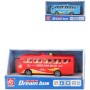 Autobus Dream Bus 17cm na baterie Světlo Zvuk 2 barvy v krabici
