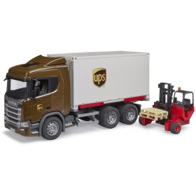 BRUDER 03582 Auto Scania Super 560R UPS logistik s vysokozdvihem