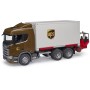 BRUDER 03582 Auto Scania Super 560R UPS logistik s vysokozdvihem
