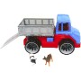 PL Auto farmářské funkční volný chod set se 2 zvířátky 3 barvy