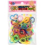 UDĚLEJ SI NÁRAMEK Gumičky LOOM BANDS 200ks mix barev II.