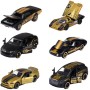 MAJORETTE Auto Limited Edition serie 9 černo-zlaté kovové 6 druhů