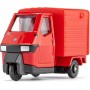 SIKU Blister auto Piaggio Ape 50 tříkolový vůz model kov 1583