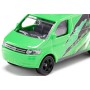 SIKU Auto Volkswagen Transporter T5 zelený s potiskem kovový model 1585