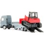SIKU Auto tahač MAN set s buldozerem model kov 1762