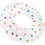 INTEX Nafukovací kruh průhledný + potisk 81cm plavací kolo do vody 59259