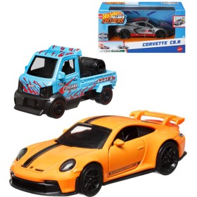 MATTEL HOT WHEELS Auto zpětný chod 1:43 kovové 8 druhů