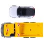 DICKIE Set odtahový vůz Volvo FM na setrvačník + auto Volvo EX40