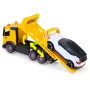 DICKIE Set odtahový vůz Volvo FM na setrvačník + auto Volvo EX40