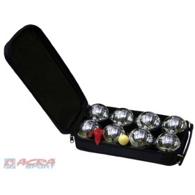 ACRA Petanque 8 koulí chrom * petangue koule sada