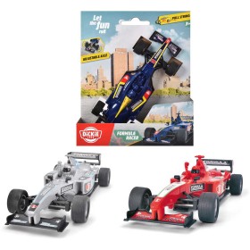 DICKIE Auto formule natahovací na šňůrku 14cm závodnička 3 barvy plast