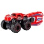 DICKIE Auto off-road Key Racer velká kola set s vystřelovačem 4 druhy kov