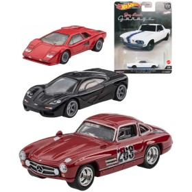 MATTEL HOT WHEELS Prémiové auto Velikáni model kovový 5 druhů 1:64