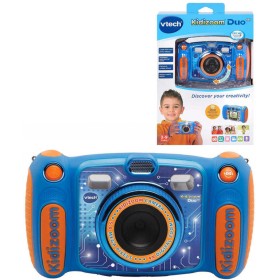VTECH Kidizoom Duo dětský fotoaparát modrý s efekty na baterie Světlo Zvuk