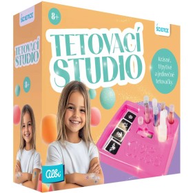 ALBI SCIENCE Tetovací studio kreativní set výroba třpytivého tetování