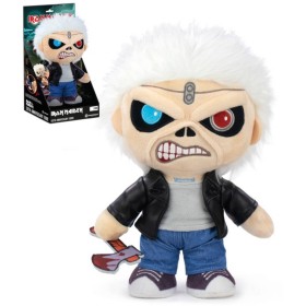 PLYŠ Iron Maiden Eddie 26cm na baterie Světlo Zvuk *PLYŠOVÉ HRAČKY*