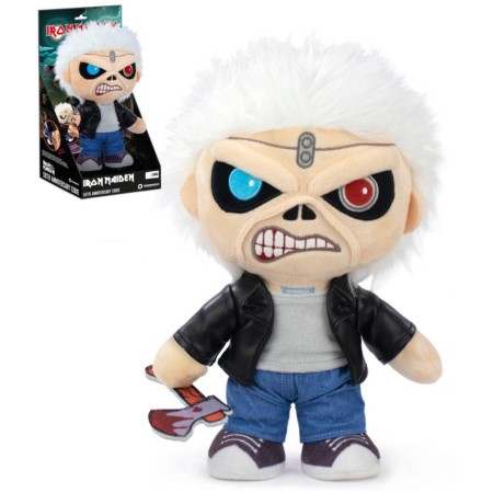 PLYŠ Iron Maiden Eddie 26cm na baterie Světlo Zvuk *PLYŠOVÉ HRAČKY*