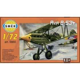 SMĚR Model letadlo Avia B-354 1:72 stavebnice letadla 36 dílků