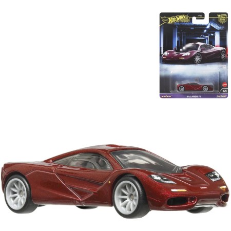 MATTEL HOT WHEELS Prémiové auto 94 Mclaren F1 velikáni kov