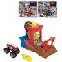 MATTEL HOT WHEELS Monster Trucks Aréna: Závodní výzva set s autem 3 druhy
