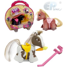 EP Line Pet Parade Poník set s doplňky reaguje na pohyb prstu plast 9 druhů
