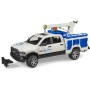 BRUDER 02509 Auto RAM 2500 servisní vůz s otočným ramenem a majákem