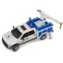 BRUDER 02509 Auto RAM 2500 servisní vůz s otočným ramenem a majákem