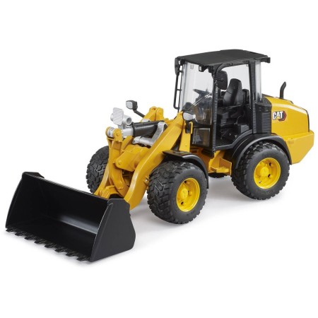 BRUDER 02485 Caterpillar kompaktní kloubový čelní kolový nakladač model 1:16 plast