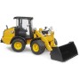 BRUDER 02485 Caterpillar kompaktní kloubový čelní kolový nakladač model 1:16 plast