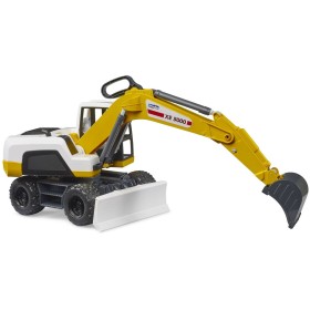 BRUDER 03413 Bagr XE 5000 kolové rypadlo pracovní stroj model 1:16 plast