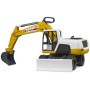 BRUDER 03413 Bagr XE 5000 kolové rypadlo pracovní stroj model 1:16 plast