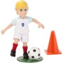 EP Line Shooters set figurka fotbalista + kužel s míčem plast 12 druhů